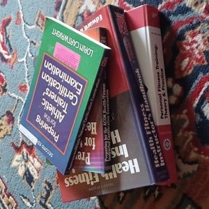 CPT Athletic Fitness trainer / coach certification training & study book books